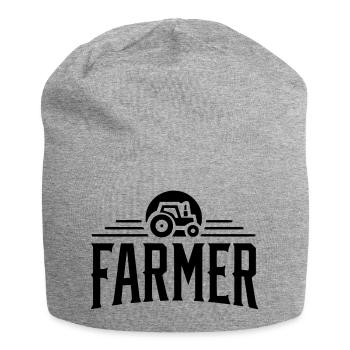 Agriculteur - Fier - Bonnet en jersey - gris chiné - Devant