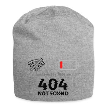 Emotionally Offline - Jersey-Beanie - Grau meliert - Vorne