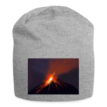 Éruption Volcanique Intense cheval de feu - Bonnet en jersey - gris chiné - Devant