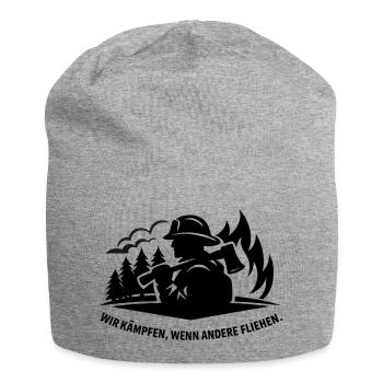 Incendie de forêt - Bonnet en jersey - gris chiné - Devant