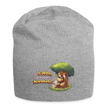 Siggi und der Zauberwald - Kuscheln - Jersey-Beanie - Grau meliert - Vorne