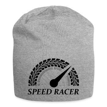 Speedometer Speed Racer - Jersey Beanie - heather grey - Front
