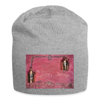Find Jesus by Eunice Ahiale - Jersey Beanie - heather grey - Front