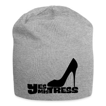 Ja, Herrin Stiletto Heel - Jersey-Beanie - Grau meliert - Vorne