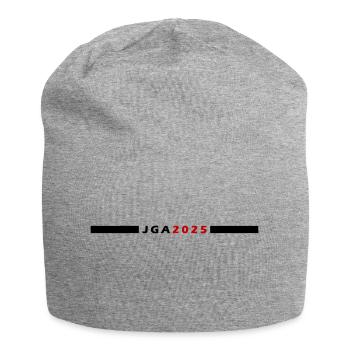 JGA 2025 - Jersey-Beanie - Grau meliert - Vorne