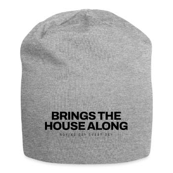 Schildkroete - Brings The House Along - Reptilien - Jersey-Beanie - Grau meliert - Vorne