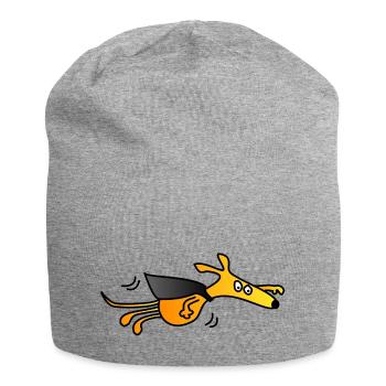 Supergalgo - Jersey-Beanie - Grau meliert - Vorne