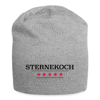 Sternekoch - Jersey-Beanie - Grau meliert - Vorne