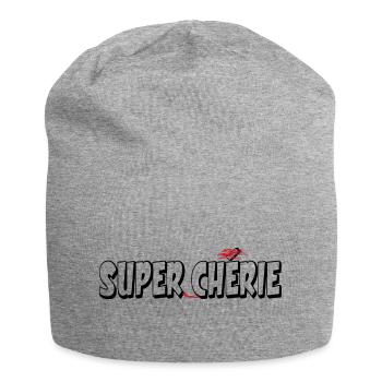 SUPER-DARLING - Jersey Beanie - heather grey - Front
