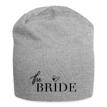 The Bride - Wedding Party Engaged Bachelorette - Jersey-Beanie - Grau meliert - Vorne