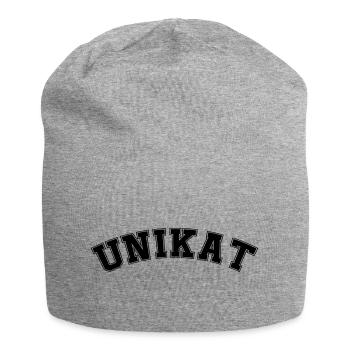 Unique piece - Jersey Beanie - heather grey - Front