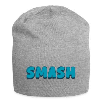 Smash - Jersey Beanie - heather grey - Front