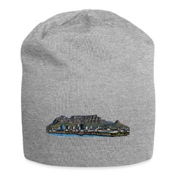 Cape Town, South Africa - Jersey Beanie - heather grey - Front