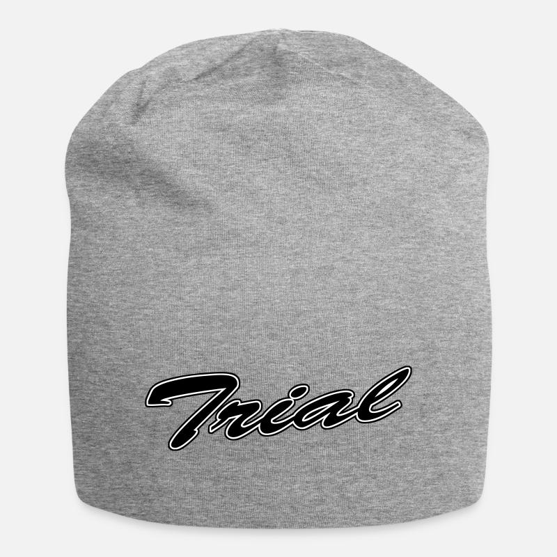 Trial - Jersey-Beanie - Grau meliert