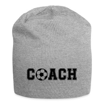 Football Coash - Jersey Beanie - heather grey - Front