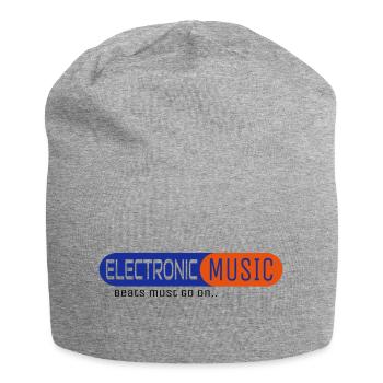 Electronic Music - Jersey Beanie - heather grey - Front