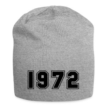 1972 - Bonnet en jersey - gris chiné - Devant