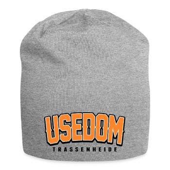 Usedom Shirt - Jersey Beanie - heather grey - Front