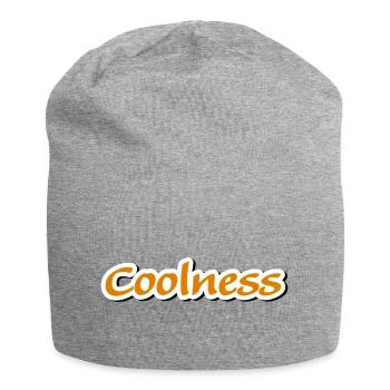 coolness claim Vectorgraphic - Jersey Beanie - heather grey - Front