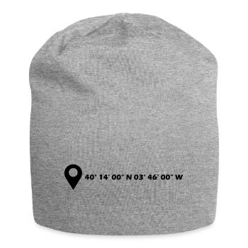 Coordonnées Parla - Bonnet en jersey - gris chiné - Devant