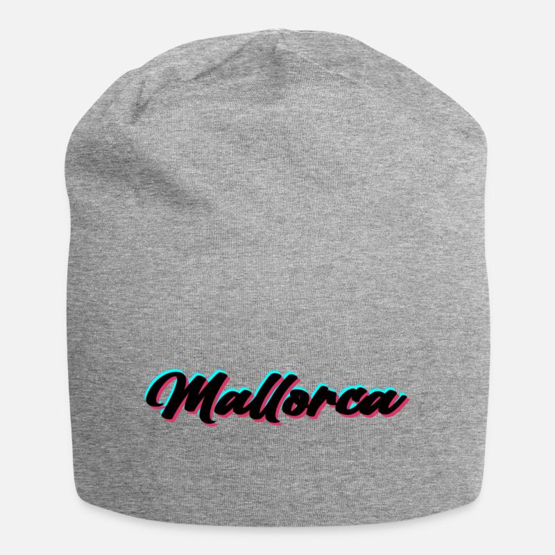 Mallorca - Jersey-Beanie - Grau meliert