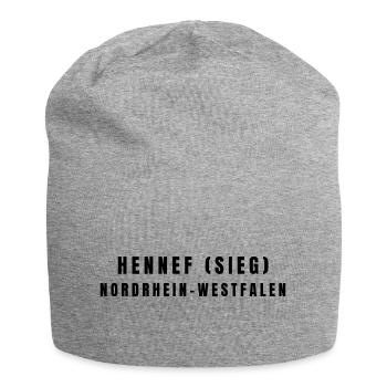 Hennef (Sieg) North Rhine-Westphalia - Jersey Beanie - heather grey - Front