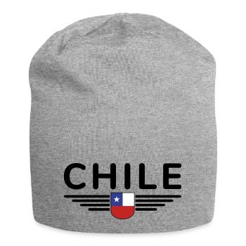 Chile Design – Für Fans und Liebhaber - Jersey-Beanie - Grau meliert - Vorne