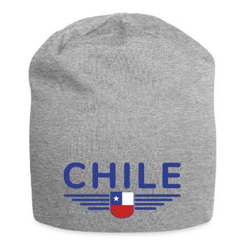 Chile Design – Für Fans und Liebhaber - Jersey-Beanie - Grau meliert - Vorne