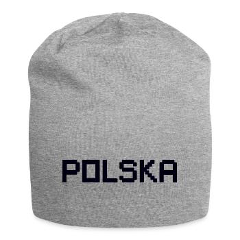 POLSKA Poland - Jersey-Beanie - Grau meliert - Vorne