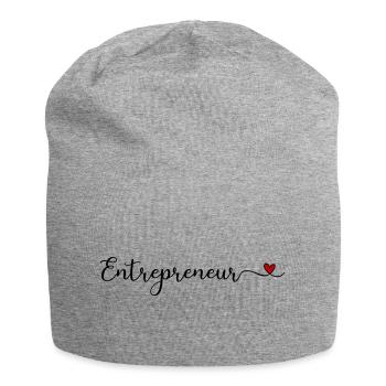 Entrepreneur - Jersey Beanie - heather grey - Front