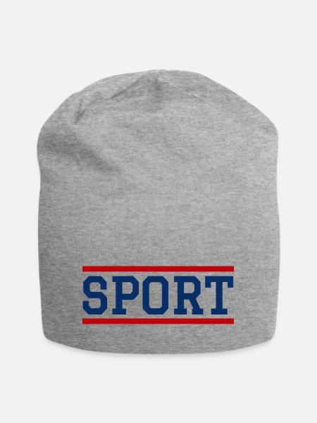 SPORT - Jersey-Beanie - Grau meliert