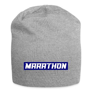 marathon - Bonnet en jersey - gris chiné - Devant