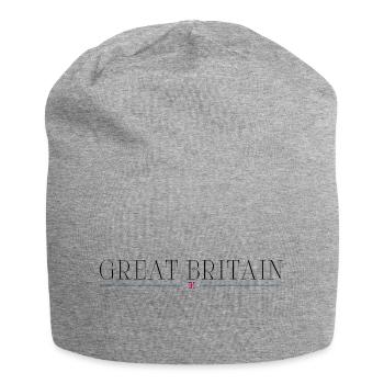 I love Britain - Jersey Beanie - heather grey - Front