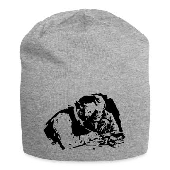 Marx Engels - Jersey-Beanie - Grau meliert - Vorne