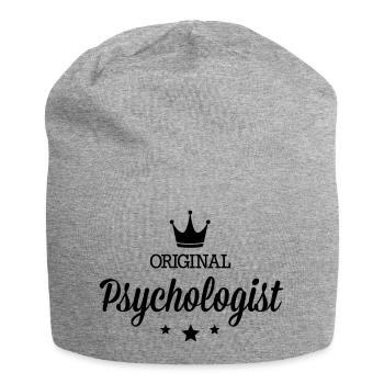 Original drei Sterne Deluxe Psychologe - Jersey-Beanie - Grau meliert - Vorne