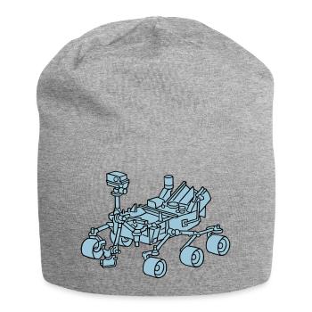 Curiosity, the Marsrover 2 - Jersey Beanie - heather grey - Front