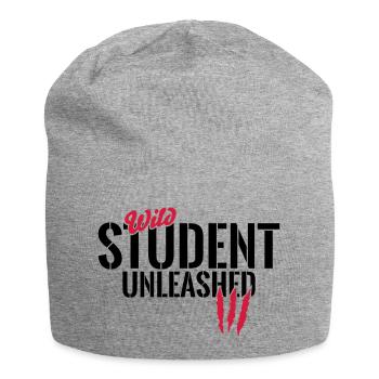 Wilder Student entfesselt - Jersey Beanie - heather grey - Front