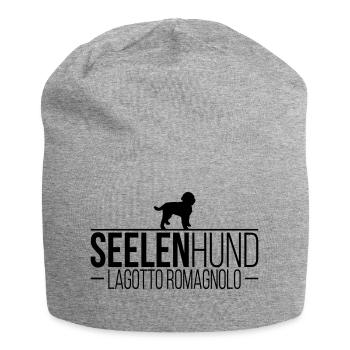 LAGOTTO ROMAGNOLO Seelenhund - Jersey-Beanie - Grau meliert - Vorne