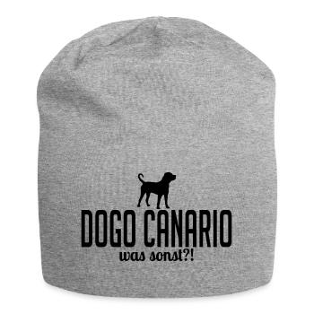 DOGO CANARIO was sonst - Jersey-Beanie - Grau meliert - Vorne