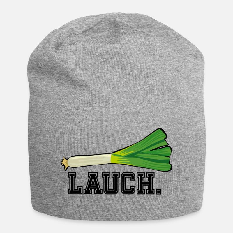 lauch1 - Bonnet en jersey - gris chiné