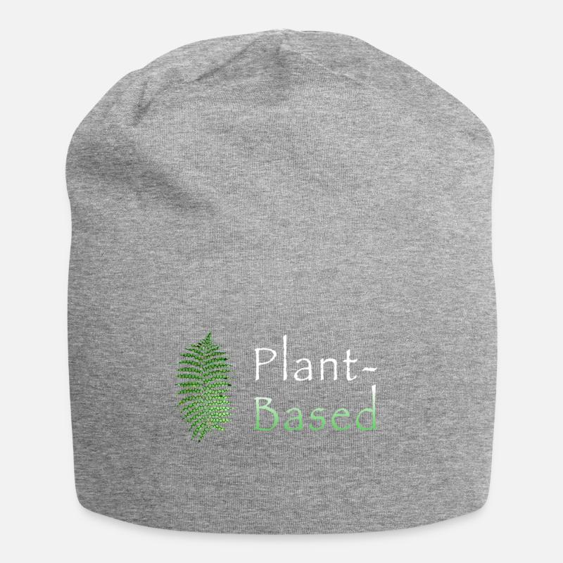 Plant-Based - Jersey Beanie - heather grey