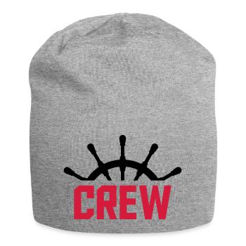Conception de Steuerrad d'équipage - Bonnet en jersey - gris chiné - Devant