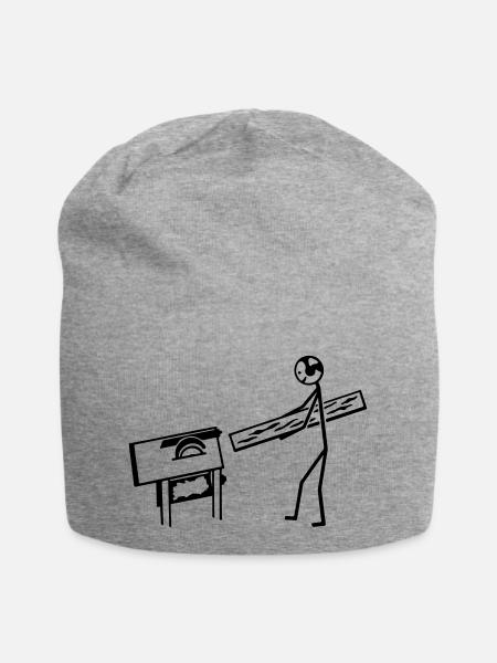 Schreiner Tischler - Jersey-Beanie - Grau meliert