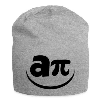 La formule du bonheur - Bonnet en jersey - gris chiné - Devant