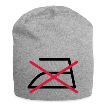 NE PAS REPASSER! - Bonnet en jersey - gris chiné - Devant