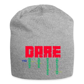 WAGEN - Jersey-Beanie - Grau meliert - Vorne