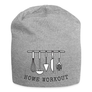 Housewife Mother Homeoffice Mother Gift - Jersey Beanie - heather grey - Front