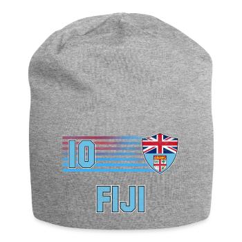 Équipe des Fidji de football - Bonnet en jersey - gris chiné - Devant