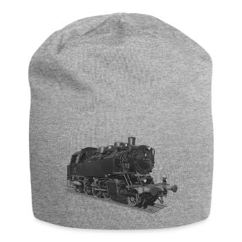 Dampf Lokomotive Br64 Reichsbahn DDR Tenderlok - Jersey-Beanie - Grau meliert - Vorne