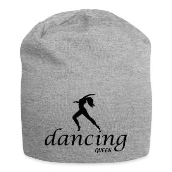 Dancing Dance Music - Jersey Beanie - heather grey - Front